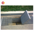 Kundenspezifische Stahl-Entwässerungsgitter-Grabenabdeckungen für Auffahrt